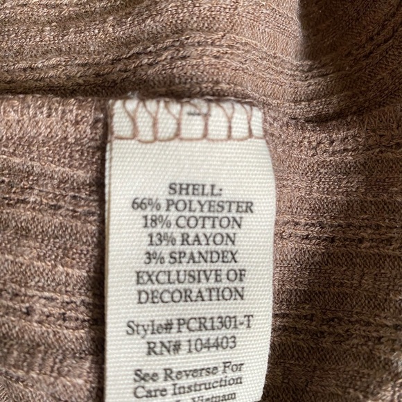 Perch by Blu Pepper
Camisole. 2XL. New with tags. Cocoa color. - Picture 7 of 9